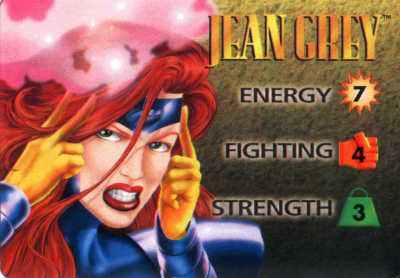 Jean Grey 3-Grid Character Card